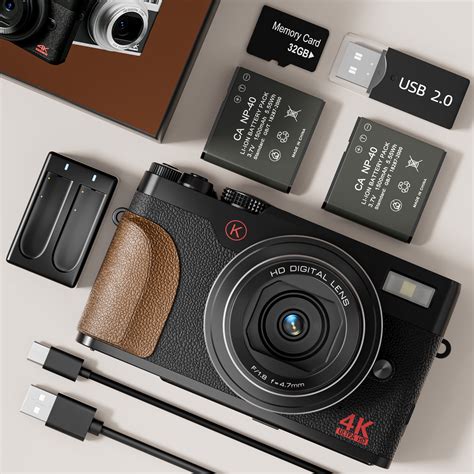NBD Digital Camera 4K 56MP Cameras for Photography India | Ubuy
