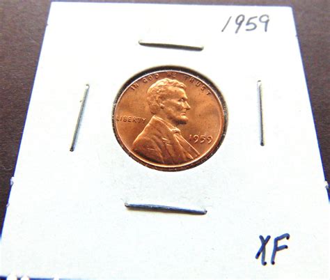 1959 P Lincoln Memorial Cent Small Cents - For Sale, Buy Now Online ...