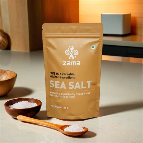 Buy Organic Natural Sea salt in mumbai | Zama Organics
