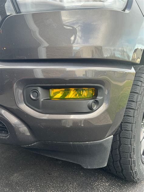 2019-2024 Ram 1500 Fog Light Tint Overlays | The Overlay Guy
