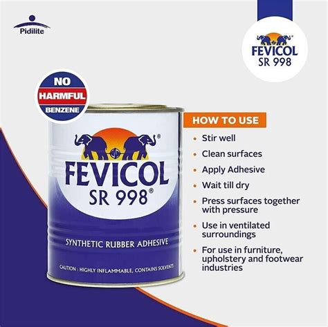 FEVICOL SR 998 Multipurpose Synthetic Rubber Adhesive Price in India ...