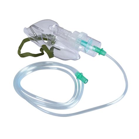 MEDIVEDHA Nebulizer Mask Kit for Adult, Mask with Air Tube, Nebulizer ...