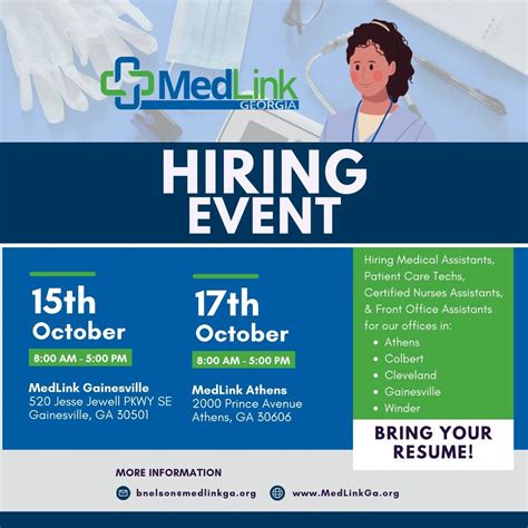 MedLink Georgia on LinkedIn: Are you looking to join the MedLink team ...