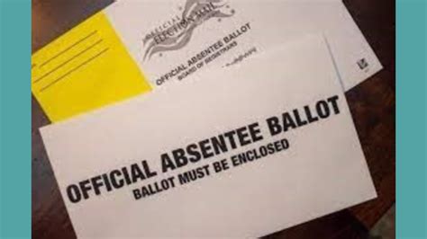 Absentee Ballot 的图像结果