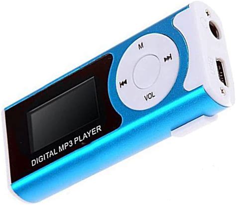 kimloo Digital MP3 Player with LCD Display with Memory Card and TF Slot ...