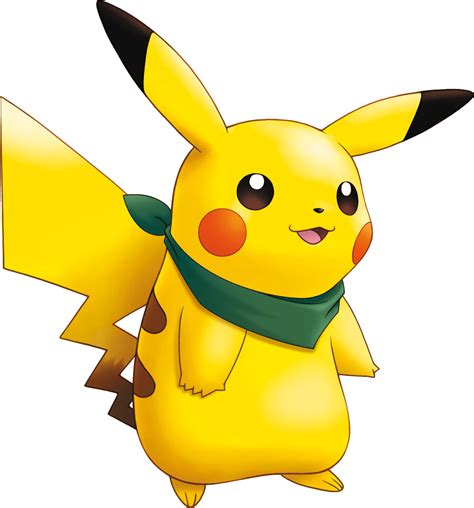 Pikachu Character Image Cute Electric Mouse Pokémon Icon PNG