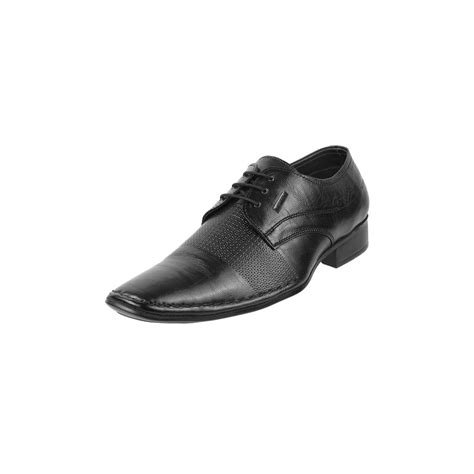 Buy Metro Men Black Leather Formal Lace-up Shoes UK/6 EU/40 (19-428) at ...