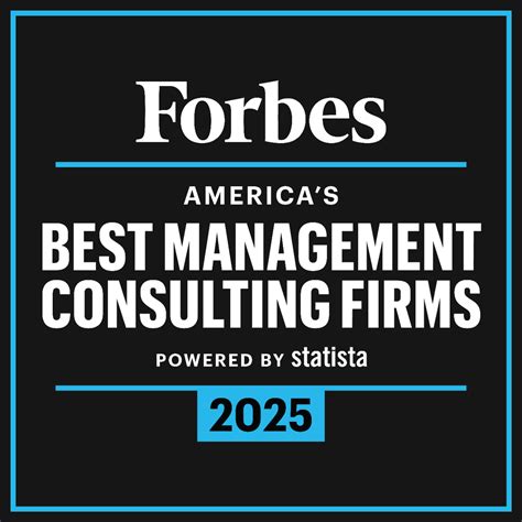 Forbes 2025 America's Best Management Consulting Firms