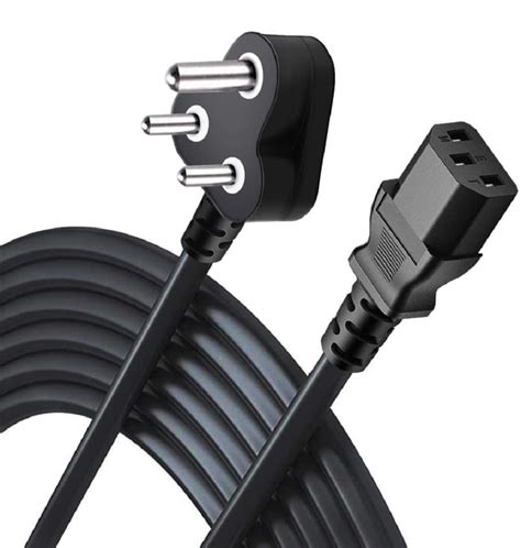 Buy MB STAR 1.5M Power Cable Cord, India Plug IEC Computer Mains Power ...
