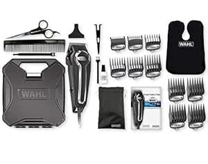 Wahl Clipper Elite Pro High Performance Home Hair Cutting Kit for Men ...
