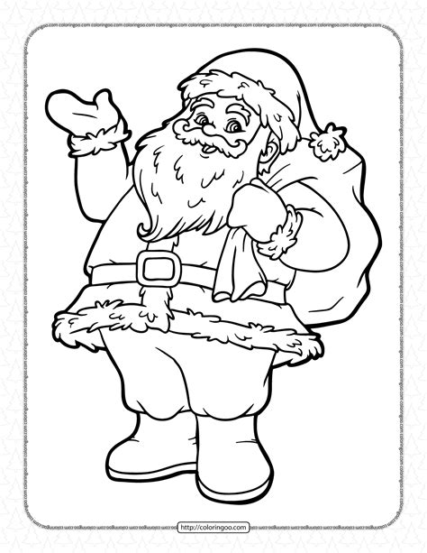 Santa Claus Coloring Pages