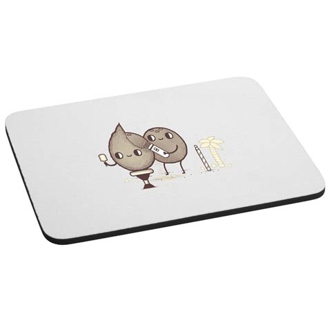 Computer Mouse Pad -"Coconut Shavings" Barber Humor : Amazon.in ...