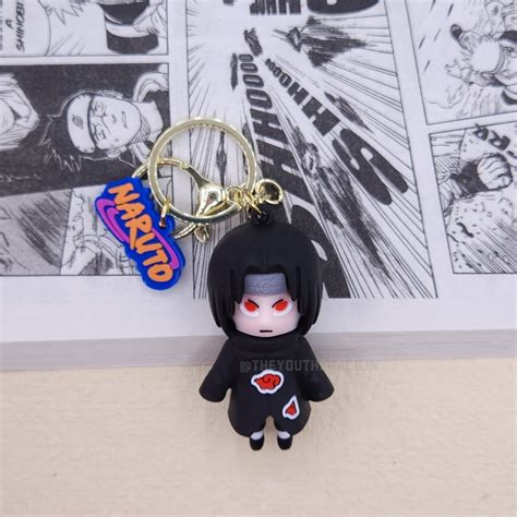 Itachi silicone keychain