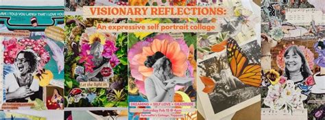 Visionary Reflections - Self Portrait Collage, Aphrodite Art School ...