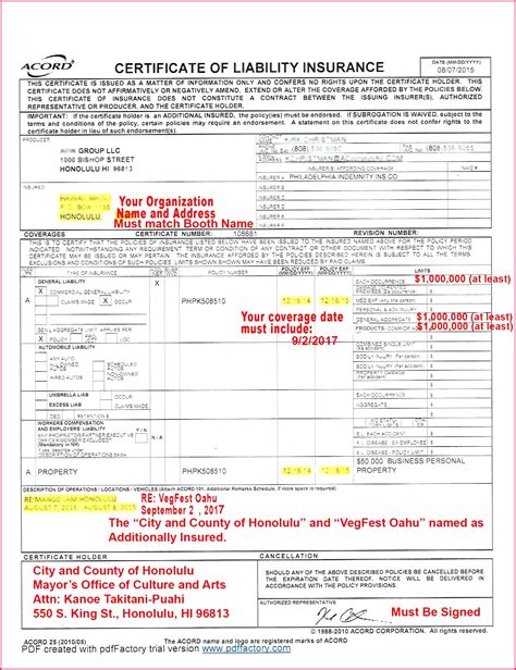 Liability Insurance Form 的图像结果