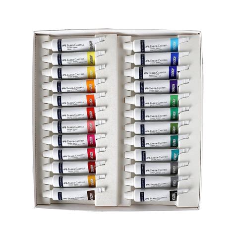 FABER CASTELL, Acrylic Colours | Set of 24. – OXFORD stationers