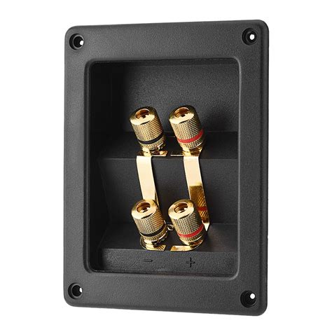 Speaker Terminal Connector, 4 Pure Copper Plated Wiring Terminal ...