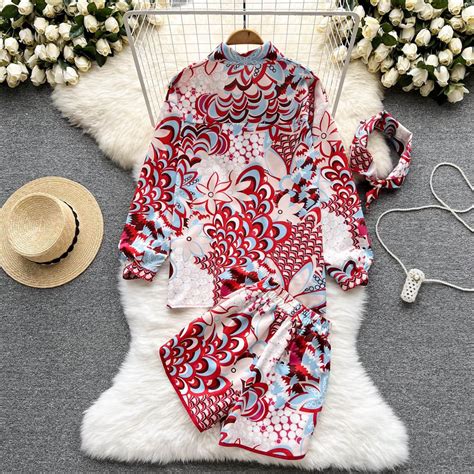 Shelly Printed Three Piece Coord Set – TrenBee