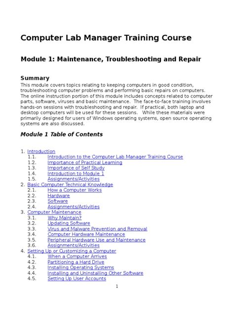 Computer Maintenance Training 的图像结果