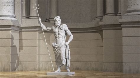 Greek Statue Of Poseidon