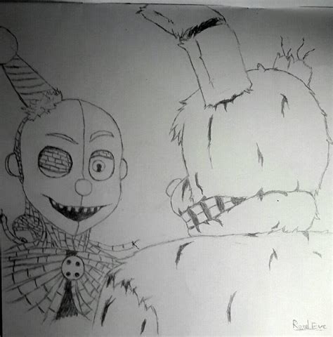 Image result for Springtrap X Ennard Fanart