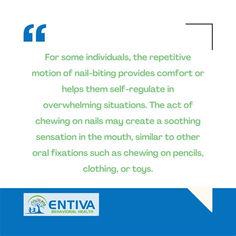 Understanding Nail Biting Behavior in Autism - entivabehavioralhealth
