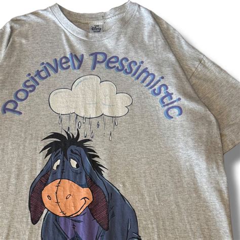 90s 雨降りイーヨーTシャツ | RIDDLE clothing