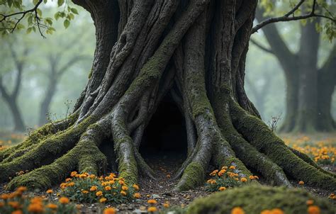 Wallpaper tree, branch, AI art, neural network for mobile and desktop ...