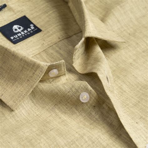 Font Color Poly Cotton Shirt For Men – Punekar Cotton