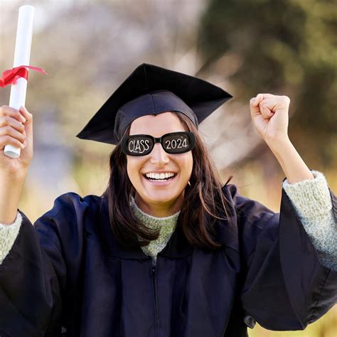 Cuffbow Graduation Eyeglasses Class 2024 Plastic Eyeglasses India | Ubuy