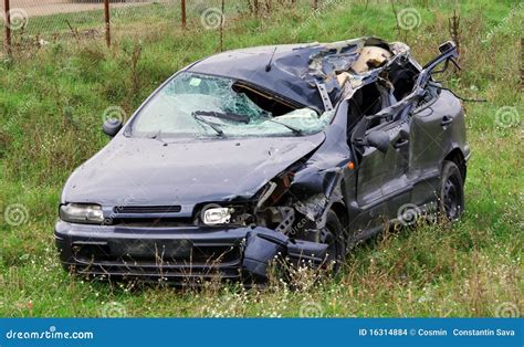 Crashed Car