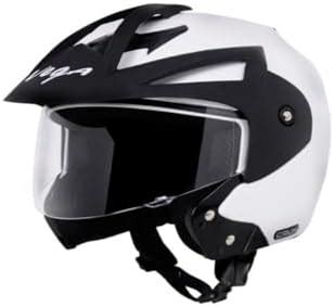 Vega Crux ISI Certified Flip-Up Helmet for Men and Women with Clear ...