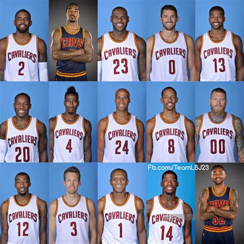 Cleveland Cavaliers 2016 17 Roster After A Memorable 2016 17 Season,