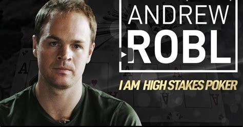 A rare insight in the high stakes world - Andrew Robl interview[VIDEO]