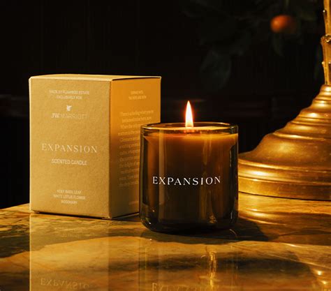 JW Marriott x Flamingo Estate Expansion fragrance set with candle and reed diffuser