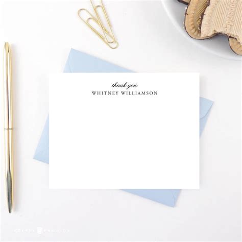 Personalized Thank You Notes Set / Personalized Thank You - Etsy