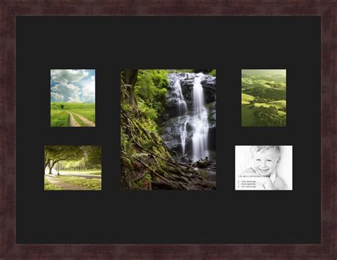 Art to Frames Double-Multimat-630-89/89-FRBW26061 Collage Frame Photo ...