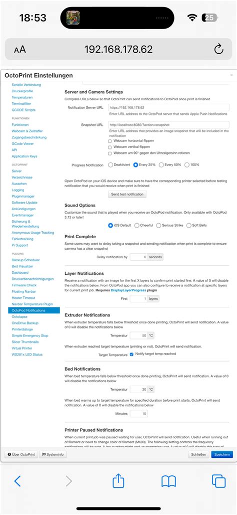How to set up OctoPod? - Get Help - OctoPrint Community Forum