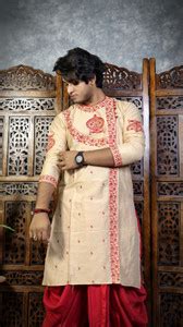 LAXMI SAREE MALL Men Embellished A-line Kurta - Buy LAXMI SAREE MALL ...