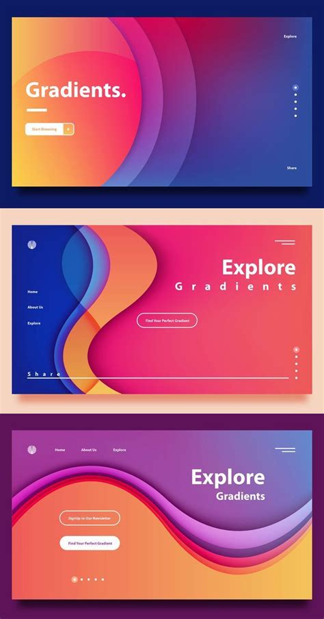 Image result for Gradient Web Design