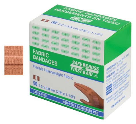 Fabric Bandages - 2.2 x 3.8 cm