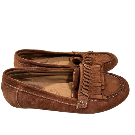 Montana Womens Brown Leather Shoes size... - Depop