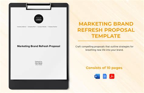 First Quarter Marketing Proposal Template in PSD, InDesign, Pages, PDF, Word, Google Docs ...