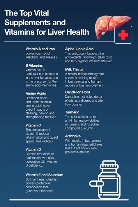 The Top Vital Supplements and Vitamins for Liver Health
