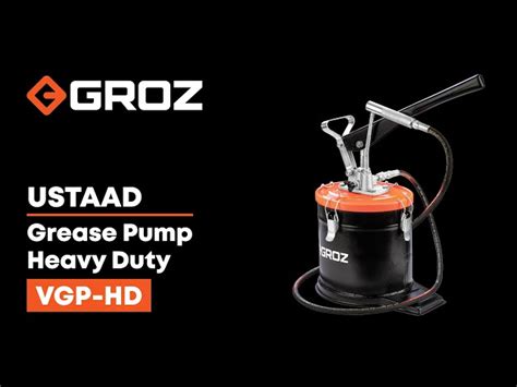 Groz - Grease Pump Equipment - Groz Grease Pump Heavy Duty, 6Kg, VGP/HD ...