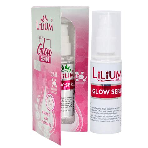 Lilium Skin Glow With 24H Innovation Skin Care Serum 50ml | Vitamin C ...