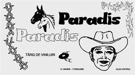 târg de viniluri Paradis Paradis, Control Club, Bucharest, 31 January ...