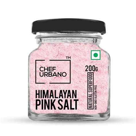 Chef Urbano Himalayan Pink Salt 200 g | Pure & Natural | Mineral Rich ...