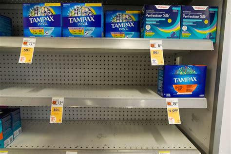 Stores report tampon shortage as women struggle to find product - ABC News