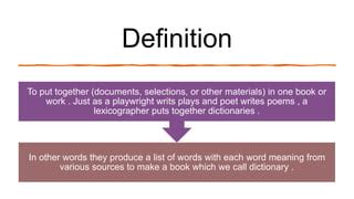 Image result for Compiling Synonym